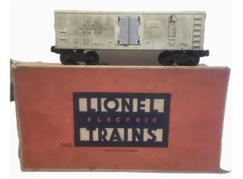 Lionel #2671W 'O' Scale  Milk  Car, Part Of The # 2141WS Set, 1948-9