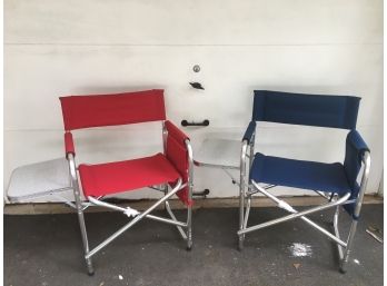 Pair Of Hardly Used 'Picnic Time' Chairs