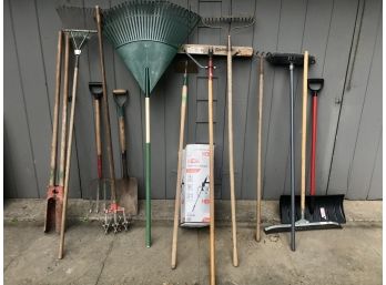 Massive Lot Of Garden And Yard Tools