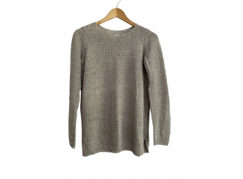 Vince Grey Linen Sweater Size XS