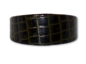 CARA COUTURE NY Olive, Snakeskin Inspired Wide Headband - (Retail $275.00)