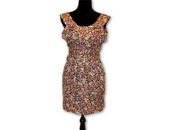LEIFSDOTTIR 100% Silk Floral Dress - Size 2 (Retail $398.00)