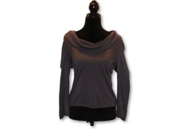 LILLIE RUBIN Long Sleeve, Cowl Neck Sweater - Size S (Retail $235.00)