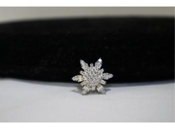 925 Sterling Silver Snowflake Pendent