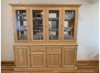 Oak Cabinet By All Wood Furniture Co,.