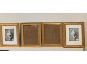 Four Oak Picture Frames