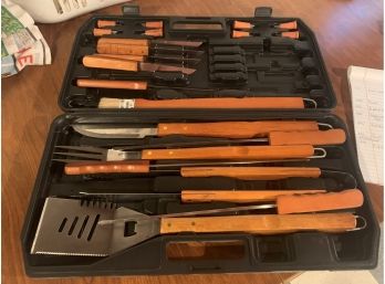 BBQ Tool Set With Case