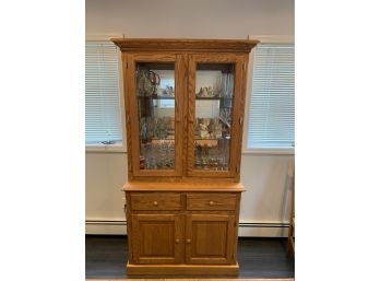 Oak All Wood Furniture Co. China Cabinet