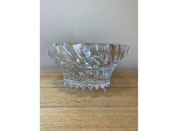 Heavy Cut Crystal Bowl