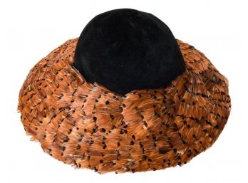 Fabulous B Michael Signature Feather Hat