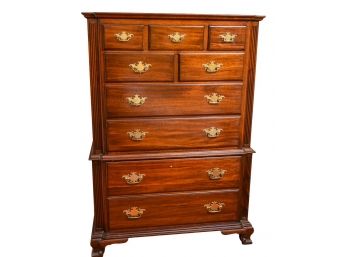 Mahogany Highboy Chest On Chest