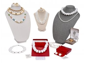 Collection Of Vintage Jewelry Including Kenneth Jay Lane, Nolan Miller Pin And More!