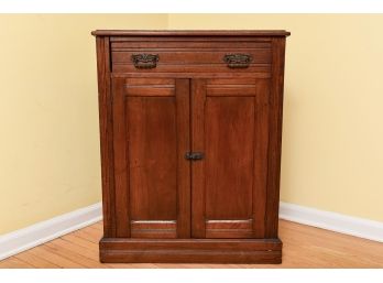 Antique Pie Safe Or Jelly Cupboard With Original Wrought Iron Hardware