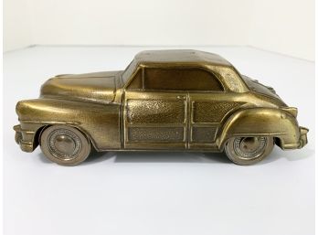 Banthrico Still Coin Bank - Chrysler 1946 Town & Country Made 1978