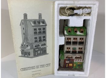 Christmas In The City Dept 56 Pet Store With Box