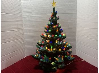 Vintage Ceramic Christmas Tree