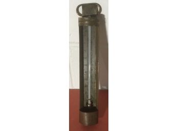 Antique Tycos Accuratus Copper Hanging Thermometer