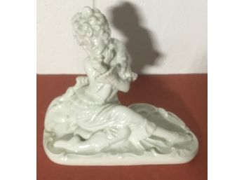 Rosenthal White Porcelain Lady Figurine