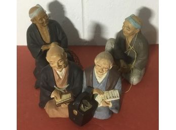 Trio Vintage Tilso Japanese Figurines