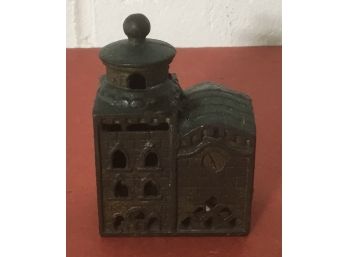 Vintage Small Iron Bank