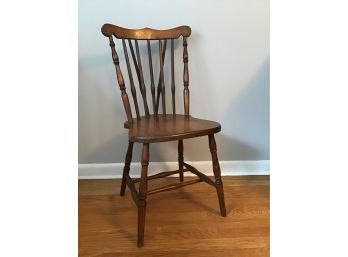 Beautiful Set Of 6 Refinished Antique Braceback Chairs