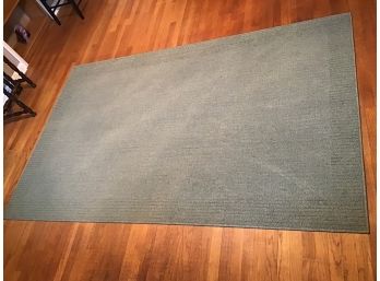 Green Berber-like Area Rug 5x8