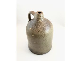 Antique Stoneware Jug With Handle (Shiny Glaze)