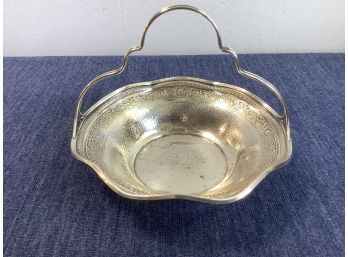 Sterling Silver  Handled Dish