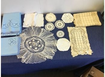 Mixed Dollies And Table Runner Lot