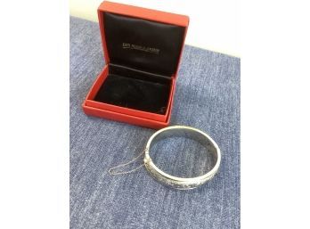 Sterling Hinged Bangle Bracelet