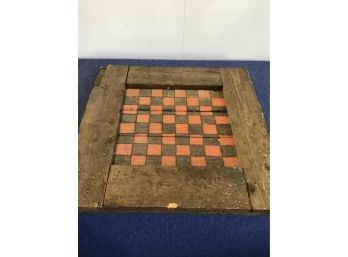 Hand Made Checker Board