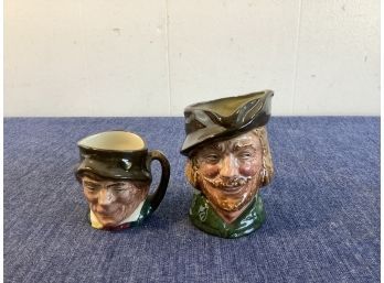 Royal Doulton Mini Toby Head Mugs