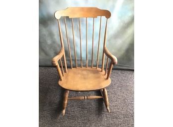 Wooden Rocking Chair