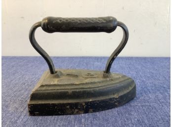 Old Cast Iron Hand Iron