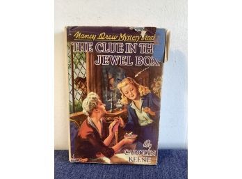 The Clue In The Jewel Box Nancy Drew Mystery Story Book