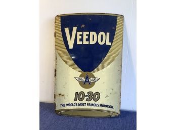 Very Early Veedol Metal Sign #2