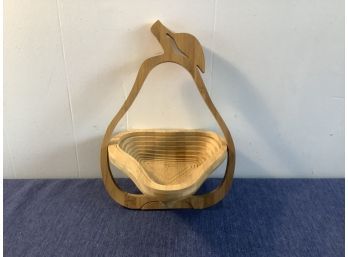 Foldable Pear Shaped Fruit Basket