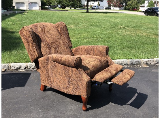 Paisley Upholstered Recliner