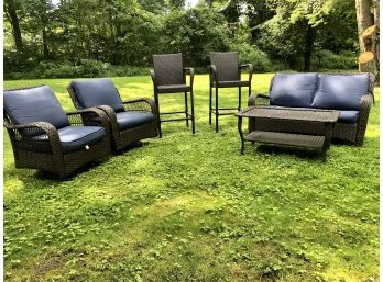 Outdoor All-Weather Wicker Patio Set