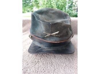 Genuine Leather Replicated Civil War Hat
