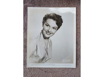 Vintage Photo Of Actress Dianne Foster