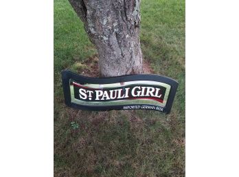 St. Pauli Girl Beer Advertising Mirror