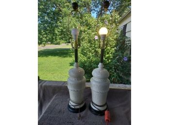 Vintage Porcelain Lamps
