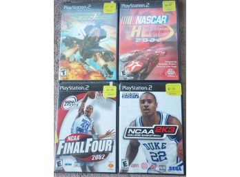 4 Play Station 2 Games