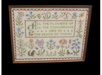 Needlepoint Sampler