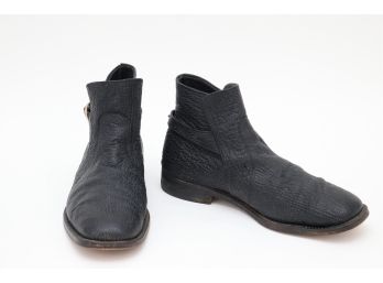 Men's Biltrite Textured Side Buckle Ankle Boots