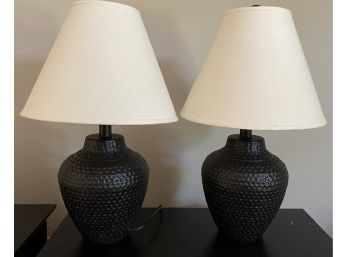 Pair Of Bedside Lamps