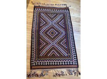 Kilim Style Flatweave Rug