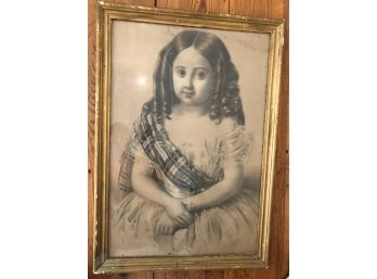 Framed Print Of Child