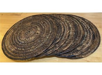 Eight Woven Place Mats